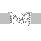 23 mm x 9,2 mm LED-Einbauprofil für Möbel mit Klick-Abdeckung – MP1WIT | Ideal für LED-Streifen, präzise Aluminiumschiene, dezent weiß, einfache Montage, hochwertige Beleuchtungslösung 23 mm x 9,2 mm LED-Einbauprofil für Möbel mit Klick-Abdeckung – MP1WIT | Ideal für LED-Streifen, präzise Aluminiumschiene, dezent weiß, einfache Montage, hochwertige Beleuchtungslösung