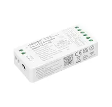Zigbee + 2,4 GHz 2-in-1 LED-Controller FUT035Z+ für LED-Streifen, RGB & RGBW, 24V/12V, max. 144W, Smart-Home-fähig, App-Steuerung, kompatibel mit Alexa & Google Home