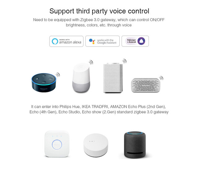 3-in-1 Zigbee + 2,4 GHz LED Controller für RGB/RGBW/RGBWW/RGBCCT LED Streifen 12-24V – FUT037Z+ | Smart Home Steuerung, dimmbar, kompatibel mit Alexa & Google Home