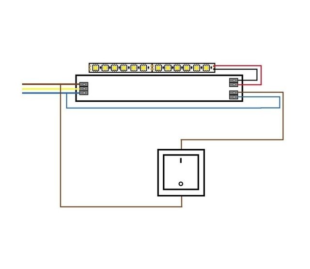 48V Konstantspannungs-LED-Netzteil 240W 48VDC 5,2A für LED-Streifen – IP67 Schutzart, wasserdicht, dimmbar, ideal für Innen- und Außenbeleuchtung