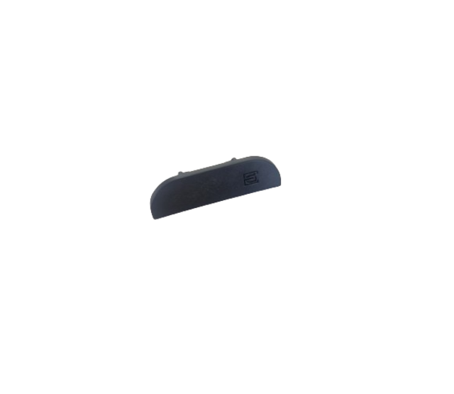 17.1 Schwarz Endkappe ohne Kabeldurchführung für LED-Streifen, Aluminiumprofil 17 mm, schwarz eloxiert