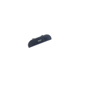 17,1 mm schwarze Endkappenabschluss mit Kabeldurchführung für LED-Streifen – präzise Kabelführung, passend für Aluminiumprofile