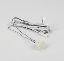 LED-Einbau-Sensor-Touch-Dimmer für einfarbige LED-Streifen – STD004A Weiß, 12-24V DC, IP20, 150W max., dimmbar, berührungsempfindlich, ideal für Innenbeleuchtung