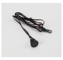 LED-Einbau-Sensor-Touch-Dimmer für einfarbige LED-Streifen – STD004A Schwarz, 12-24V DC, IP20, 150W max., Touch-Bedienung, dimmbar, für Innenbereich, kompatibel mit monochromen LED-Streifen