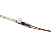 LED-Aluprofil mit PIR-Bewegungssensor, einstellbar – SPIR001 | 12-24V, 5-60°C, IP20 | Ideal für LED-Streifen, Decken- und Wandmontage | Präzise Beleuchtungssteuerung