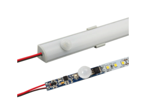 LED Aluminium Profil mit einstellbarem PIR-Sensor für LED Streifen – SPIR002