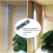 LED-Profil mit integriertem Näherungssensor Ein-/Ausschalter SPS001 – Präzise Steuerung für LED-Streifen, 12-24V DC, IP20, 2000mm Länge, ideal für moderne Beleuchtungslösungen