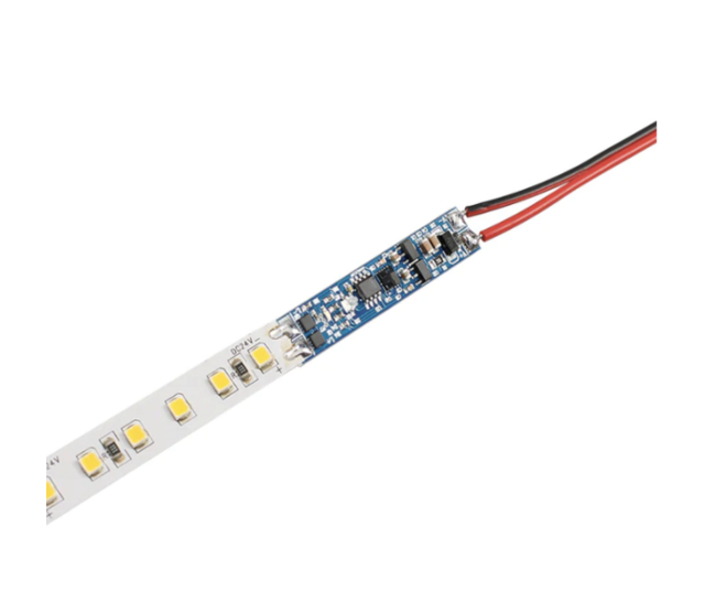 LED-Profil mit integriertem Näherungssensor Ein-/Ausschalter SPS001 – Präzise Steuerung für LED-Streifen, 12-24V DC, IP20, 2000mm Länge, ideal für moderne Beleuchtungslösungen