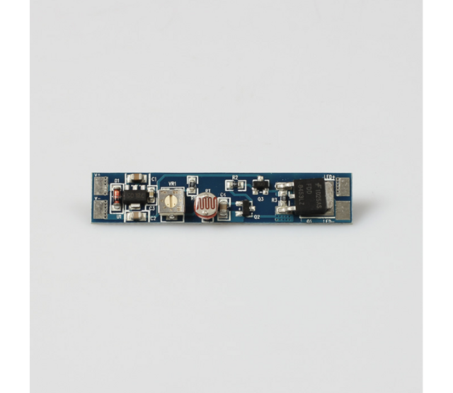 LED Dämmerungsschalter für LED Streifen – SLSS001 | 12-24V DC, PWM-Technologie, Ein-/Ausschalter, Helligkeitsregelung, kompatibel mit RGB & RGBW LED-Streifen, einfache Installation