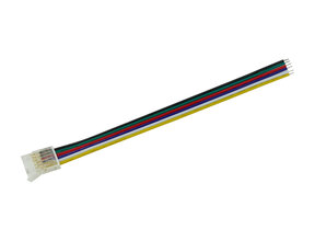 12mm RGBCCT LED Streifen Verbinder 1-seitig – 96 LEDs – lötfrei – Klicksystem – IP20
