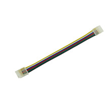 12mm RGBCCT LED Streifen Verbinder zweiseitig – lötfrei – Klick-Connector – 96 LEDs – IP20