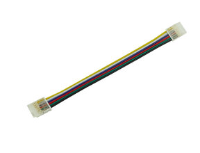 12mm RGBCCT LED Streifen Verbinder zweiseitig – lötfrei – Klick-Connector – 96 LEDs – IP20