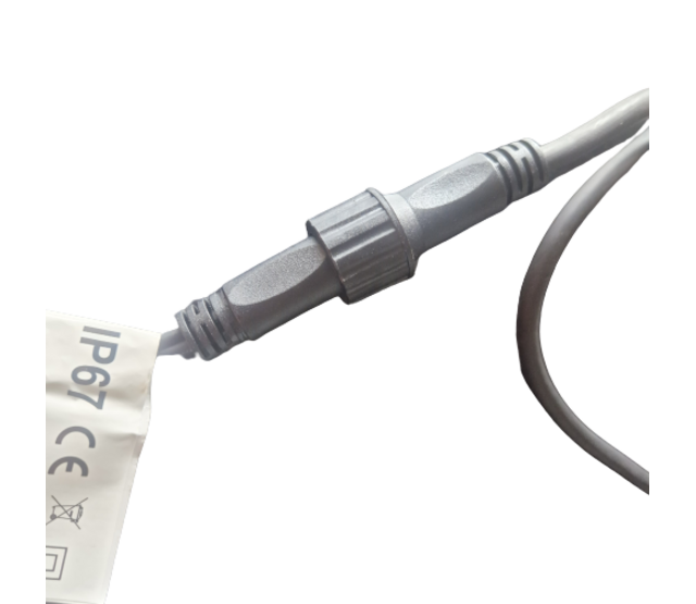 10m LED Streifen Kerzverlichtung - Erweiterungsset - 100 LEDs - Extra Warmweiß & Bernstein - IP67 Wasserdicht - PRO LUXUS für Innen- und Außenbereich