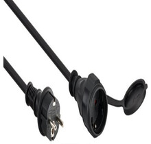 Wasserdichtes 10 m Verlängerungskabel für Profi-Weihnachtsbeleuchtung – IP67 Schutz, robuste Steckverbindung, 230V, 16A, TÜV-geprüft, ideal für LED-Streifen & Außenbeleuchtung