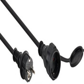 Wasserdichtes 10 m Verlängerungskabel für Profi-Weihnachtsbeleuchtung – IP67 Schutz, robuste Steckverbindung, 230V, 16A, TÜV-geprüft, ideal für LED-Streifen & Außenbeleuchtung