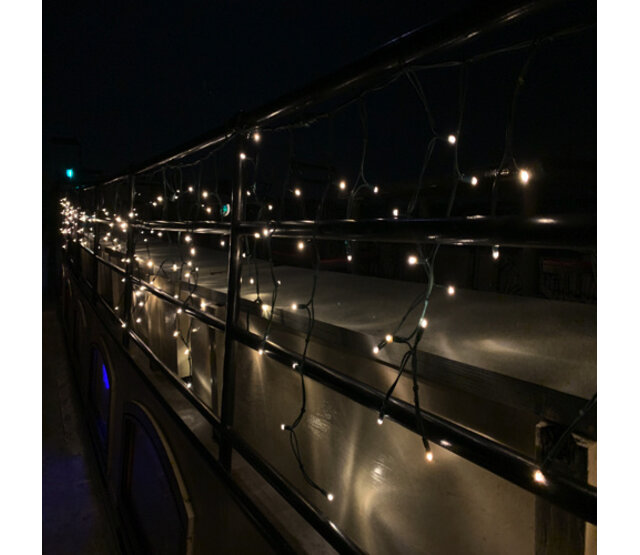 Professionelle LED-Eiszapfen Weihnachtsbeleuchtung – 5