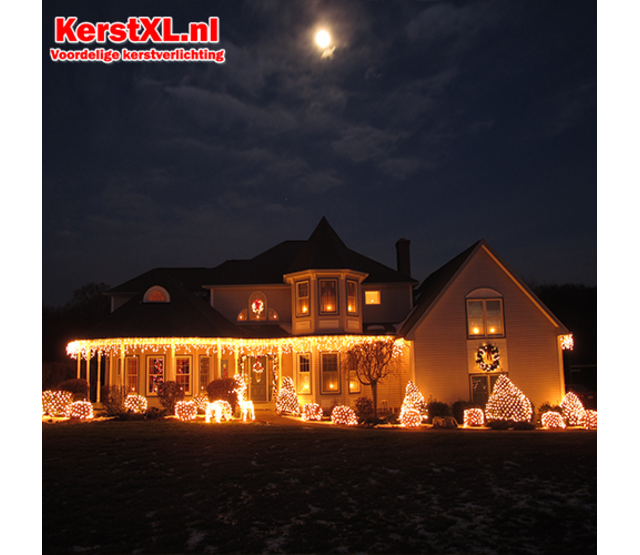 Professionelle LED-Eiszapfen Weihnachtsbeleuchtung – 5