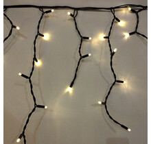 44 Meter LED-Streifen Weihnachtsbeleuchtung Warmweiß 1100 LEDs – Professionelle IP44 Wasserdichte Außenbeleuchtung – LUKSUS Premium-Kerzenlichtersatz für festliche Dekoration