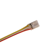 COB LED Streifen Verbinder Dual White – 2-seitig, lötfrei, Klick-Stecker, IP20, 12V/24V, 2-polig, 10mm Breite