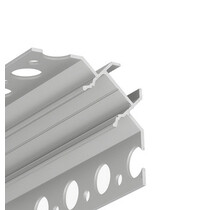 LED Fliesenecke und Stuck-Innenwinkelprofil 2 Meter, 39,9x39,9 mm, C24STUC – Präzise Kanten für Decken- und Wandgestaltung
