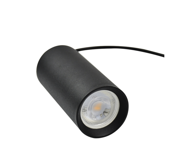 Universelle schwarze 3-Phasen-Pendelleuchte für Schienensysteme mit GU10-Spots, 230V, 50Hz, IP20, max. 3x50W, für moderne Innenraumbeleuchtung Universelle schwarze 3-Phasen-Pendelleuchte für Schienensysteme mit GU10-Spots, 230V, 50Hz, IP20, max. 3x50W, für moderne Innenraumbeleuchtung