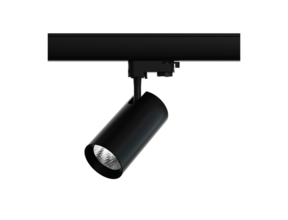 3-Phasen 4000K 40° LED Schienenstrahler Schwarz 20W