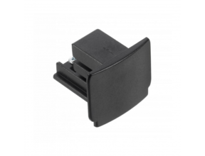 Endstopper für 3-Phasen-Schienensystem Schwarz – Robust und DIN-konform
