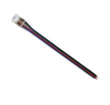 RGBW/RGBWW COB LED Streifen Stecker, einseitig – lötfrei – Klick-Stecksystem – 12 mm Breite – IP20 – für LED-Beleuchtung
