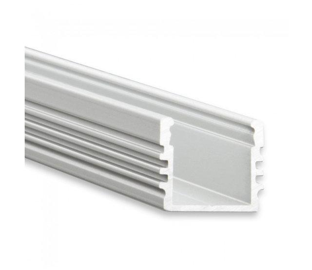 Aluminium LED-Profil mit Abdeckung für LED-Streifen – 16,8 mm x 13,01 mm – 02ALU – Präzise Montage, optimale Lichtverteilung, hochwertige Verarbeitung Aluminium LED-Profil mit Abdeckung für LED-Streifen – 16,8 mm x 13,01 mm – 02ALU – Präzise Montage, optimale Lichtverteilung, hochwertige Verarbeitung