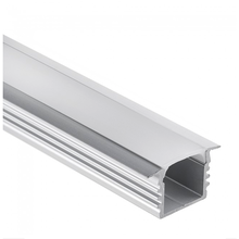 Aluminium LED Einbauprofil mit Abdeckung 16,8 mm x 13,47 mm für LED Streifen