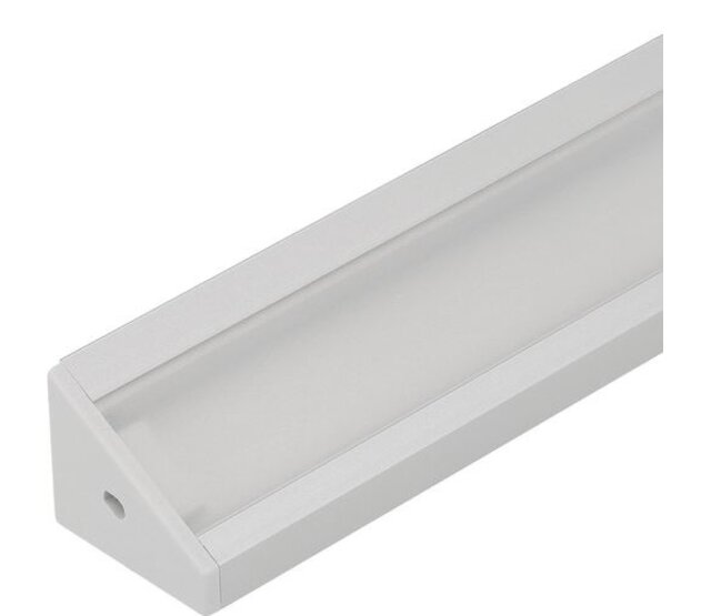 LED Streifen Aluminium-Hohlkammerprofil 24 mm x 19,4 mm mit Abdeckung – C21ALU, diffuses Licht, optimale Wärmeableitung, für LED-Beleuchtung, Montageleicht, 1 m Länge, passend für 24V/12V LED-Streifen LED Streifen Aluminium-Hohlkammerprofil 24 mm x 19,4 mm mit Abdeckung – C21ALU, diffuses Licht, optimale Wärmeableitung, für LED-Beleuchtung, Montageleicht, 1 m Länge, passend für 24V/12V LED-Streifen