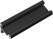LED Aluminium-Hohlkammerprofil 24 mm x 19,4 mm mit Abdeckung für LED-Streifen – C21 in Schwarz, ideal für indirekte Beleuchtung und Lichtinstallationen LED Aluminium-Hohlkammerprofil 24 mm x 19,4 mm mit Abdeckung für LED-Streifen – C21 in Schwarz, ideal für indirekte Beleuchtung und Lichtinstallationen