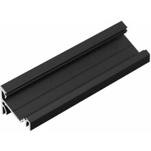 LED Eckprofil mit Abdeckung 24x19,4 mm – Schwarz C21 für LED Streifen