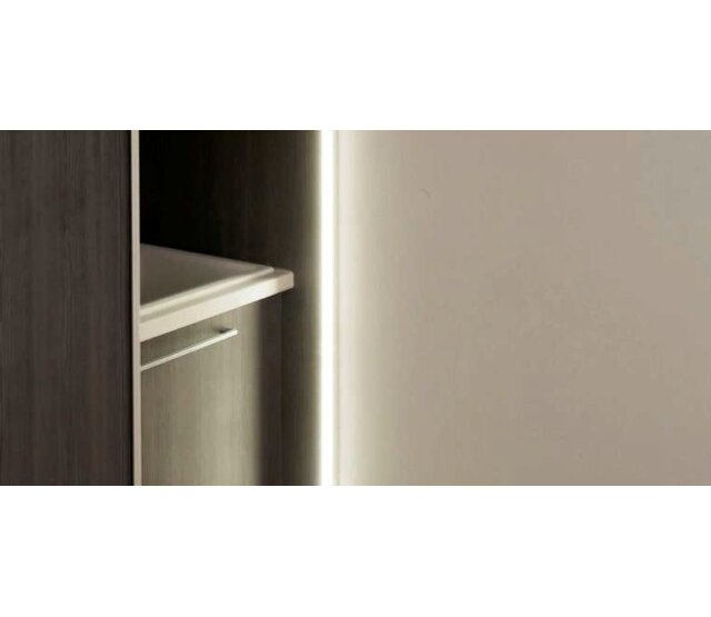 LED Aluminium-Hohlkammerprofil 24 mm x 19,4 mm mit Abdeckung für LED-Streifen – C21 in Schwarz, ideal für indirekte Beleuchtung und Lichtinstallationen LED Aluminium-Hohlkammerprofil 24 mm x 19,4 mm mit Abdeckung für LED-Streifen – C21 in Schwarz, ideal für indirekte Beleuchtung und Lichtinstallationen
