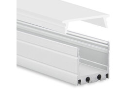 LED Aufbauprofil mit Abdeckung 18,1x19,02 mm für LED Streifen – 18ALU