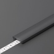 Schwarzes LED-Aufbauprofil mit Abdeckung 18,1 mm x 19,02 mm für LED-Streifen – 18SCHWARZ | Präzise Aluminiumschiene für Lichtinstallationen | Ideal für Innen- und Außenbeleuchtung Schwarzes LED-Aufbauprofil mit Abdeckung 18,1 mm x 19,02 mm für LED-Streifen – 18SCHWARZ | Präzise Aluminiumschiene für Lichtinstallationen | Ideal für Innen- und Außenbeleuchtung