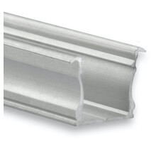 LED Einbauprofil mit Abdeckung 23,5x15mm - 07ALU