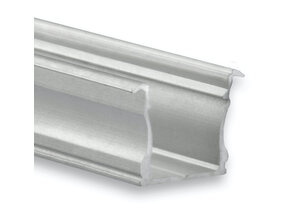 LED Einbauprofil mit Abdeckung 23,5x15mm - 07ALU