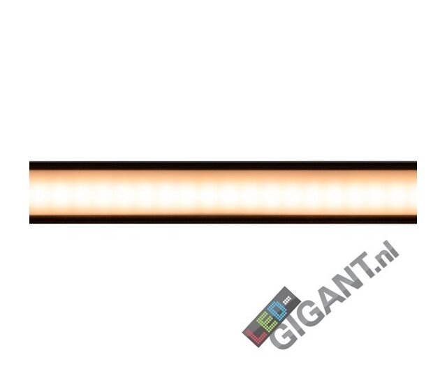 Schwarzes LED-Aluprofil 09Schwarz, 1 oder 2 m