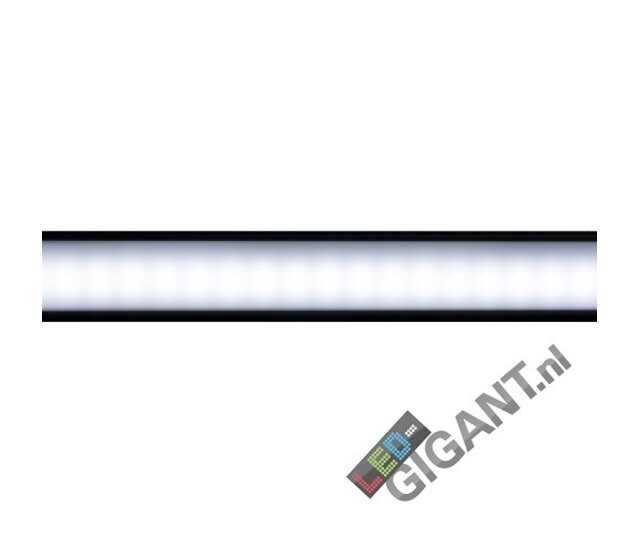 Schwarzes LED-Aluprofil 09Schwarz, 1 oder 2 m