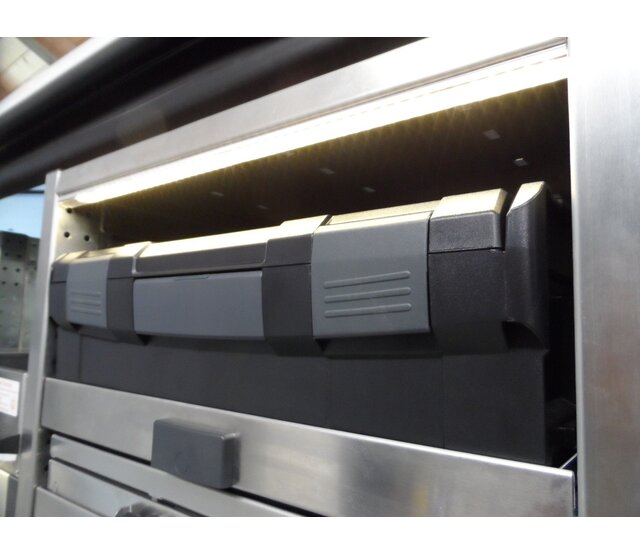 LED-Aluminiumprofil 16,85 mm x 6,50 mm mit opaler Klickabdeckung für LED-Streifen – 15ALU, hochwertige Montage für indirekte Beleuchtung, präzise Maße nach DIN-Norm