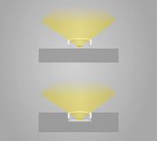 LED-Aluminiumprofil 16,85 mm x 6,50 mm mit opaler Klickabdeckung für LED-Streifen – 15ALU, hochwertige Montage für indirekte Beleuchtung, präzise Maße nach DIN-Norm