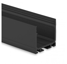 Schwarzes LED-Profil für alle LED Streifen