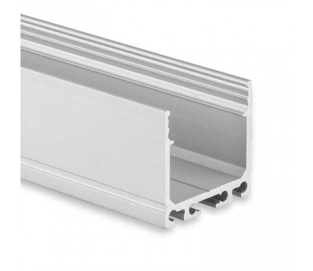 XL LED-Aluminiumprofil inkl. Abdeckung 26,79 mm x 26 mm XL06ALU – Hochwertiges Profil für LED-Streifen, präzise Maße, optimale Lichtstreuung, ideal für professionelle Beleuchtungslösungen