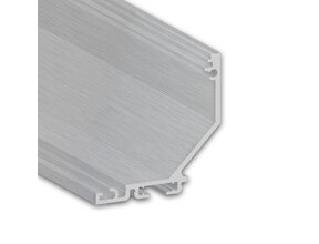 LED Aluminium-Eckprofil 40,10 x 40,10 mm mit milchiger Klick-Abdeckung – C19ALU für LED Streifen