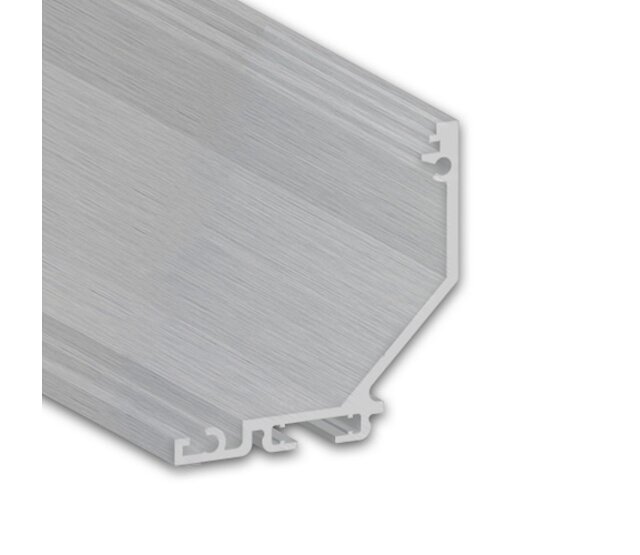 LED Aluminium-Hohlkammerprofil 40,10 x 40,10 mm mit Klick-Abdeckung für LED-Streifen – C19ALU, ideal für indirekte Beleuchtung, Montagezubehör inklusive LED Aluminium-Hohlkammerprofil 40,10 x 40,10 mm mit Klick-Abdeckung für LED-Streifen – C19ALU, ideal für indirekte Beleuchtung, Montagezubehör inklusive