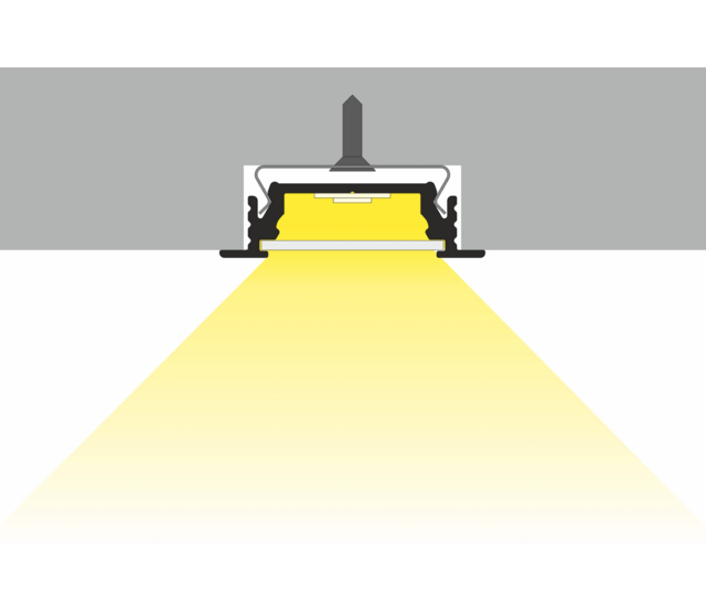 LED-Einbauprofil mit Abdeckung 28 mm x 8 mm für LED-Streifen – 09Inbouw-Alu, Aluminium, präzise Montage, diffuses Licht, ideal für moderne Beleuchtungslösungen LED-Einbauprofil mit Abdeckung 28 mm x 8 mm für LED-Streifen – 09Inbouw-Alu, Aluminium, präzise Montage, diffuses Licht, ideal für moderne Beleuchtungslösungen