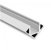 LED Streifen Aluminiumprofil mit Klickabdeckung 25,66 mm x 18,01 mm – C23ALU | Präzisionsprofil für LED-Beleuchtung | Montagefreundlich, hochwertig, dimmbar | Ideal für Innen- und Außenbereich