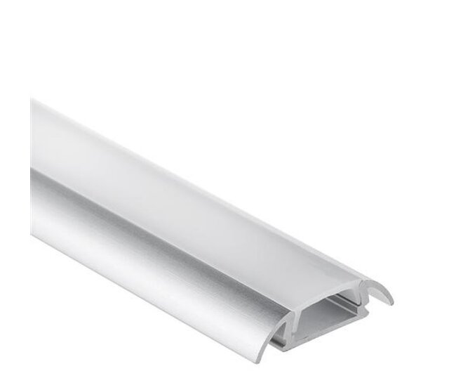 LED-Aluminiumprofil mit Abdeckung 25,79 mm x 6,5 mm für LED-Streifen, 17ALU – Präzises Montageprofil für indirekte Beleuchtung, optimale Wärmeableitung, hochwertige Aluminiumlegierung, passend für 25,79 mm breite LED-Streifen, inklusive Diffusorabdeckung LED-Aluminiumprofil mit Abdeckung 25,79 mm x 6,5 mm für LED-Streifen, 17ALU – Präzises Montageprofil für indirekte Beleuchtung, optimale Wärmeableitung, hochwertige Aluminiumlegierung, passend für 25,79 mm breite LED-Streifen, inklusive Diffusorabdeckung