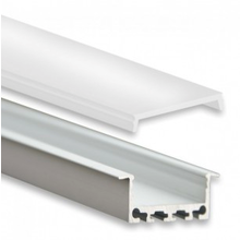 XL LED Einbauprofil mit Abdeckung 36,79x11,69mm – XL05ALU für LED Streifen